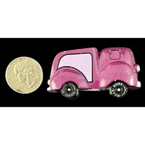 Vintage 1983 Hallmark Road Rovers Little Dumpy Purple Dump Truck Diecast Toy Car